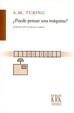 Libro: ¿PUEDE PENSAR UNA MAQUINA?