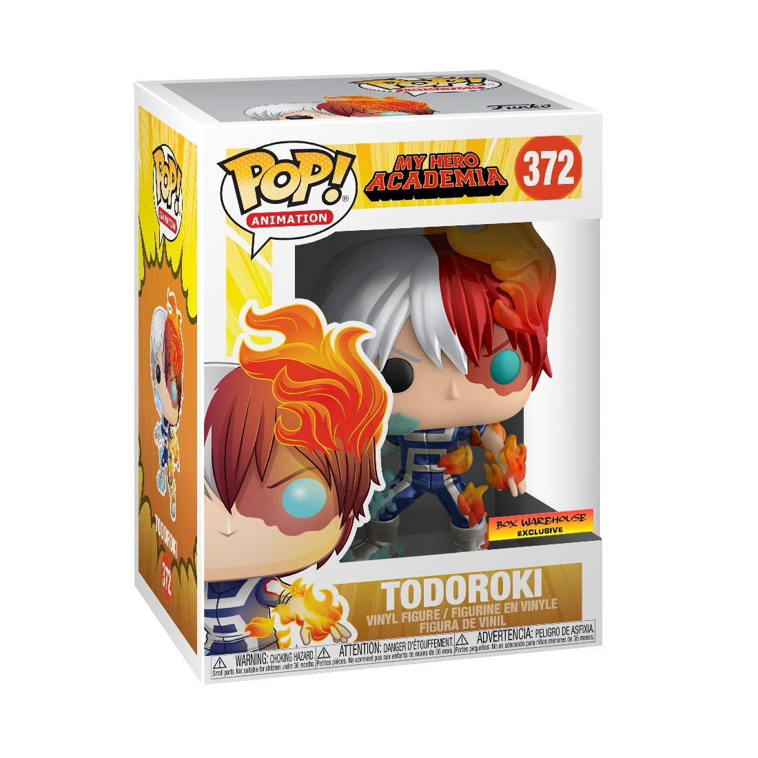 Funko Pop! Animación Mi Academia de Héroes Todoroki (Metálico), Exclusivo