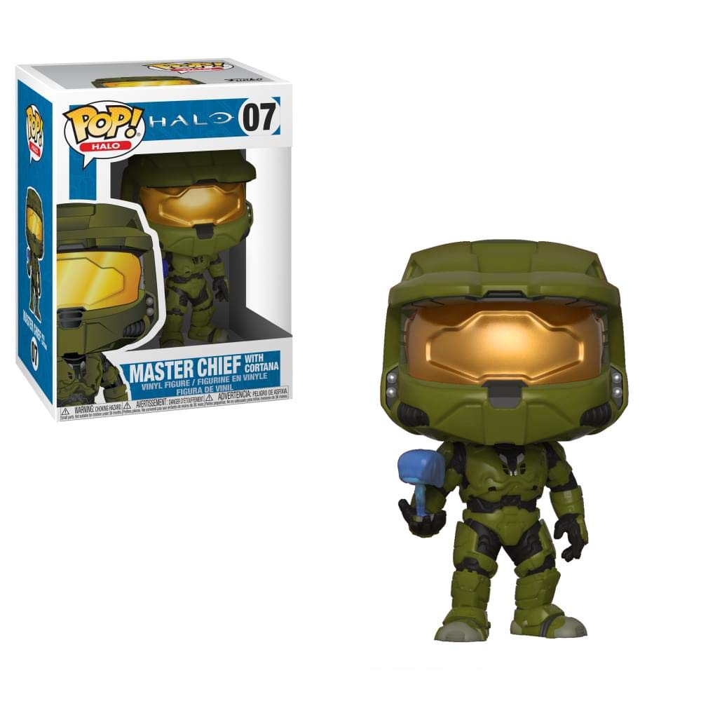 Funko Pop! Videojuegos: Halo - Master ChiefF with Cortana - Collectible Figura de Vinilo