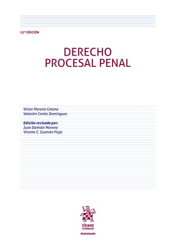 Libro: Derecho procesal penal 13ª Edición