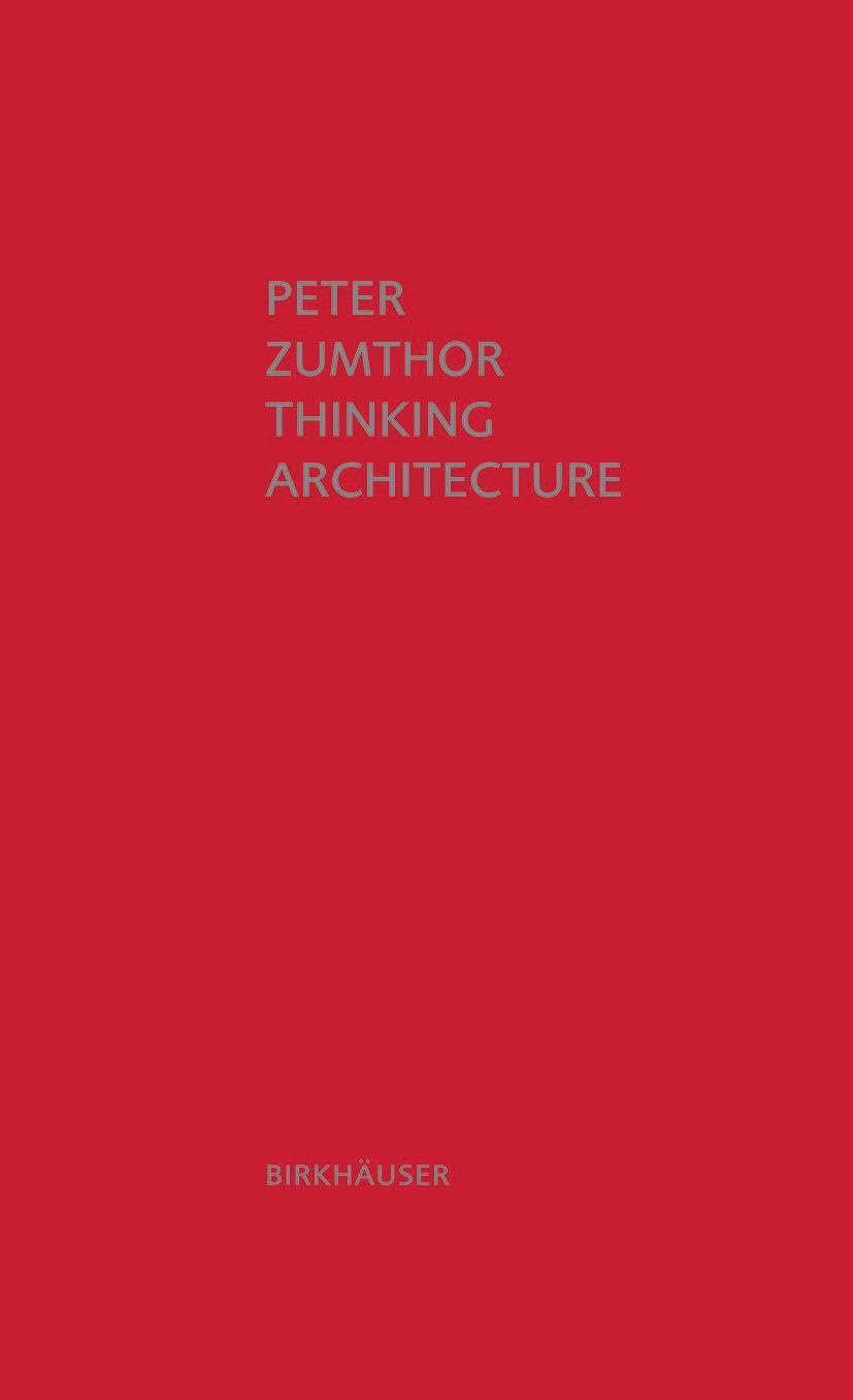 Libro: Thinking Architecture, 3rd Edition