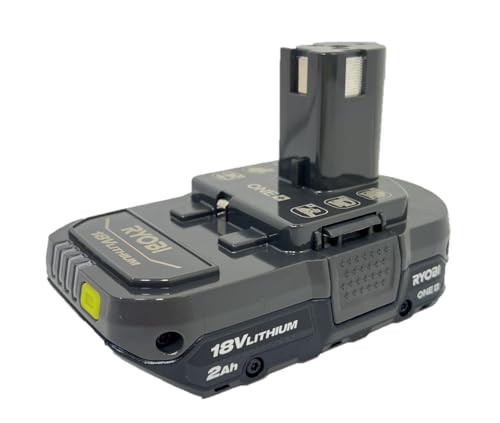 Batería-compacta-de-iones-de-litio-Ryobi-P190-de-18-V-y-2,0-amperios-por-hora-con-rendimiento-en-climas-fríos-(cargador-no-incluido-/-solo-batería)