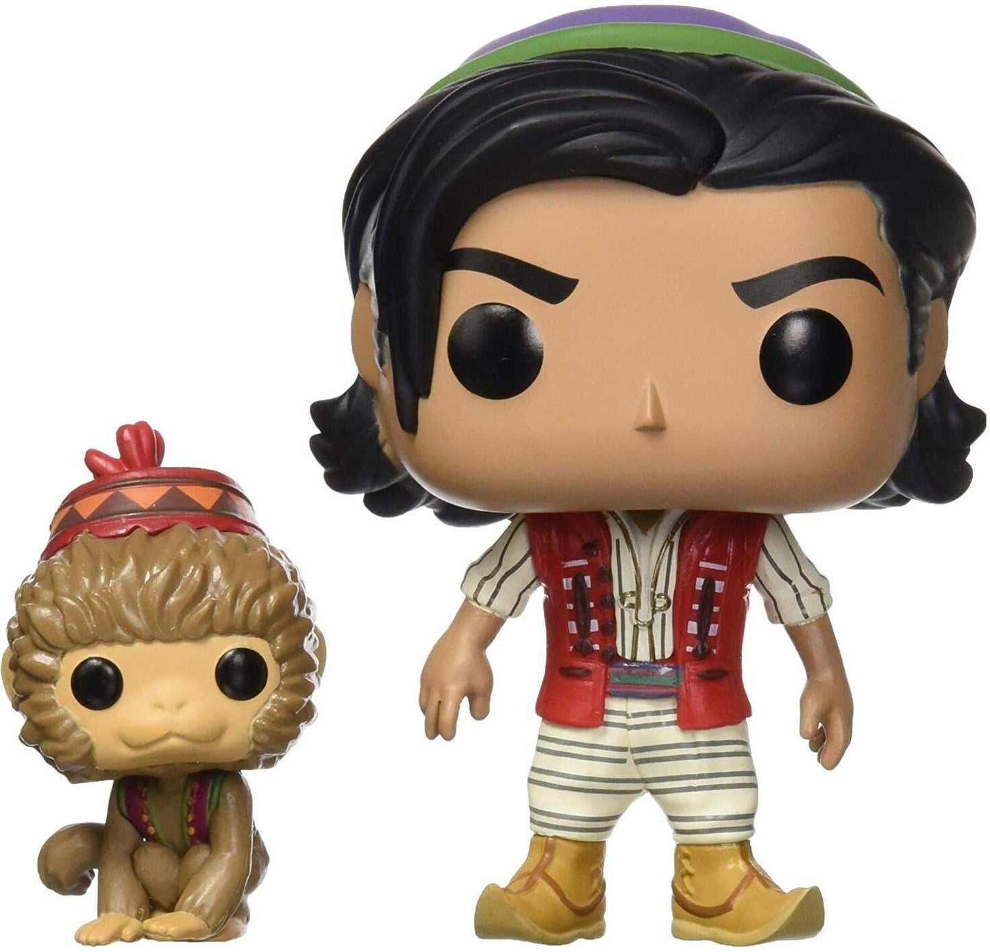 Funko Pop! Disney: Aladdin Live Action - Aladdin with Abu, Multicolor, us one-Size