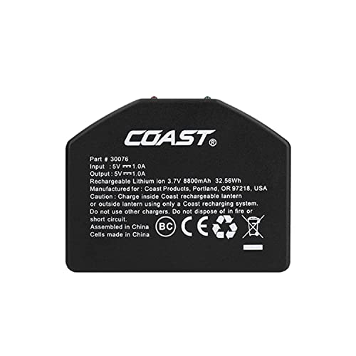 Batería-recargable-USB-Coast-ZX1010-Zithion-X