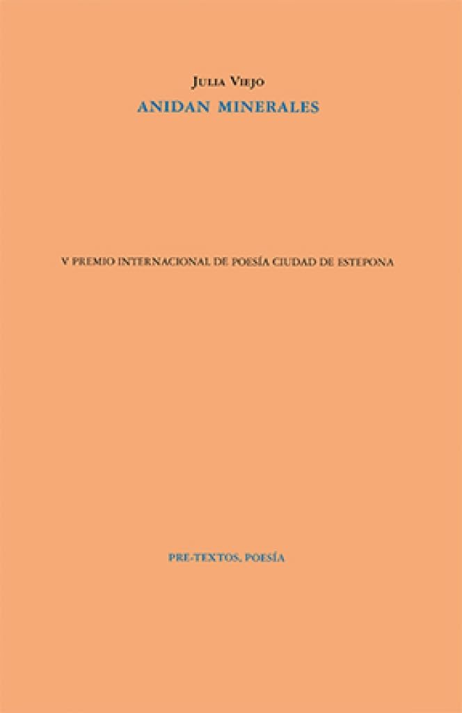 Libro: Anidan minerales (Poesía)