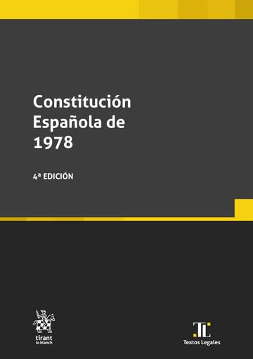 Libro: Constitución Española 1978 4ª Edición (Textos Legales)
