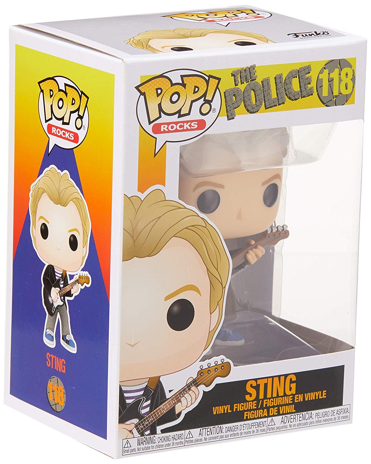 Funko Pop! Música: The Police - Sting, Multicolor, std