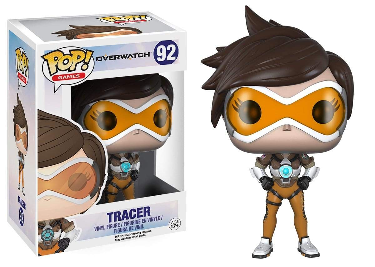 Funko Pop! Videojuegos: Overwatch Figura de Acción - Tracer