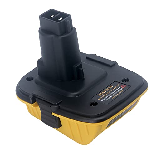 Adaptador-de-batería-DCA1820-para-baterías-DEWALT-de-18-V-a-20-V.-Convierte-baterías-de-litio-de-20-V-MAX-XR-DCB200,-DCB201,-DCB203,-DCB204,-DCB205-y-DCB206-a-baterías-Dewalt-de-18-V-NiCd-y-NiMH-DC9096,-DW9096-y-DC9098.