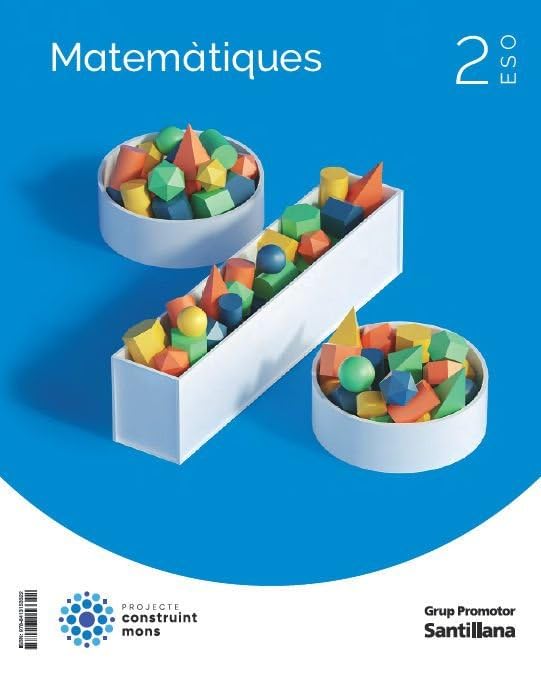 Libro: MATEMATIQUES 2 SEC CONSTRUINT MONS