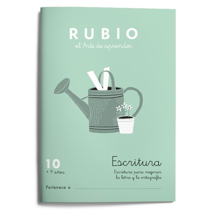 10 Escritura RUBIO | Para mejorar la letra y la otrografía | A partir de 9 años