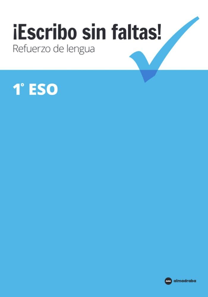 Libro: ¡Escribo sin faltas! 1