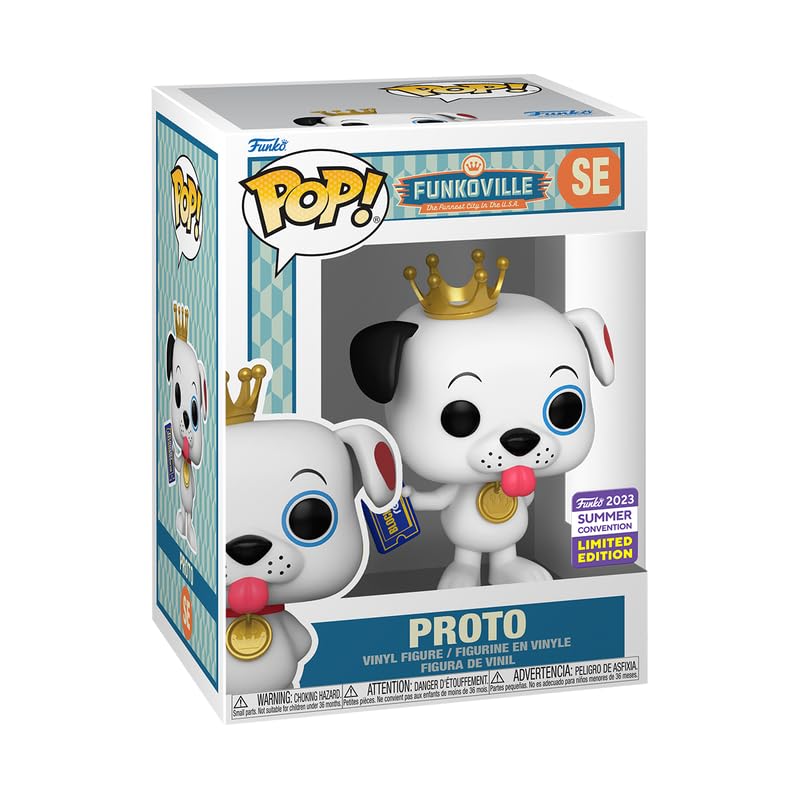 Funko Pop: Pop! Proto The Dog with Blockbuster Card SDCC 2023 Shared Exclusivo
