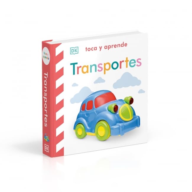 Libro: Toca y aprende - Transportes: Libro con texturas