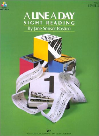 Libro: WP262 - Bastien Line a Day Sight Reading - Level 3
