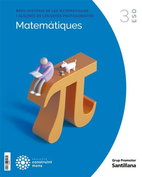 Libro: MATEMATIQUES 3 SEC CONSTRUINT MONS