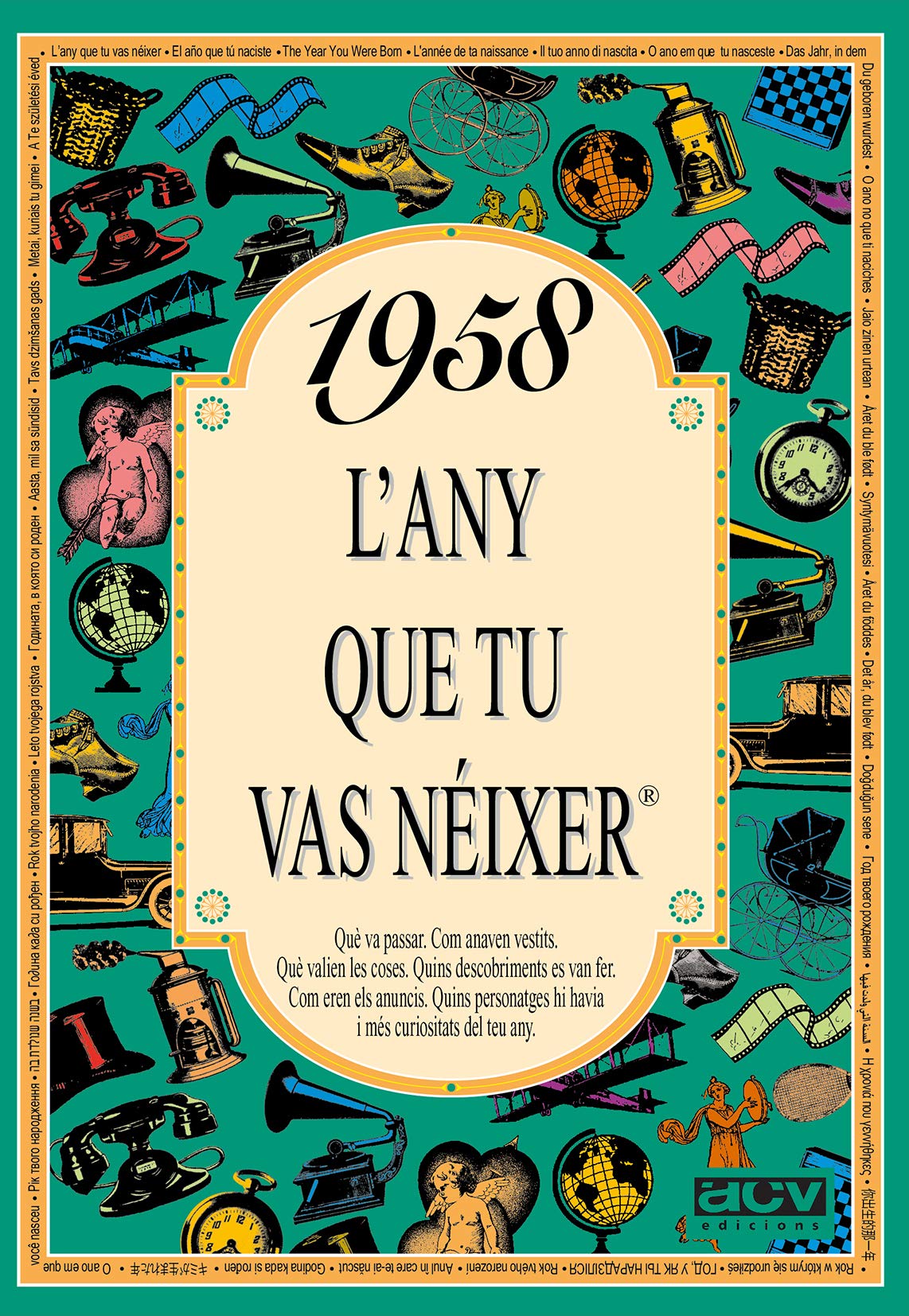 Libro: 1958 L'any que tu vas néixer