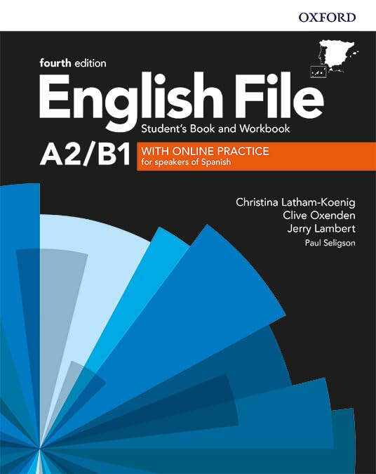 Libro: English File 4th Edition A2/B1. Student's Book and Workbook with Key Pack