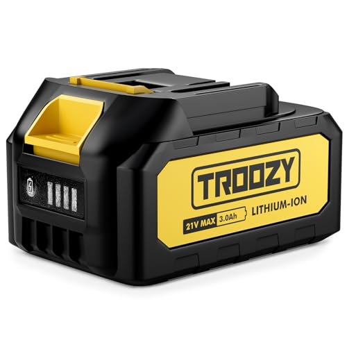 Batería-TROOZY-de-21-V-compatible-con-herramientas-eléctricas-Makita,-batería-de-litio-recargable-de-3,0-Ah-con-indicador-LED,-batería-de-repuesto-para-mini-motosierra,-accesorios-portátiles-de-motosierra-de-duración-extendida