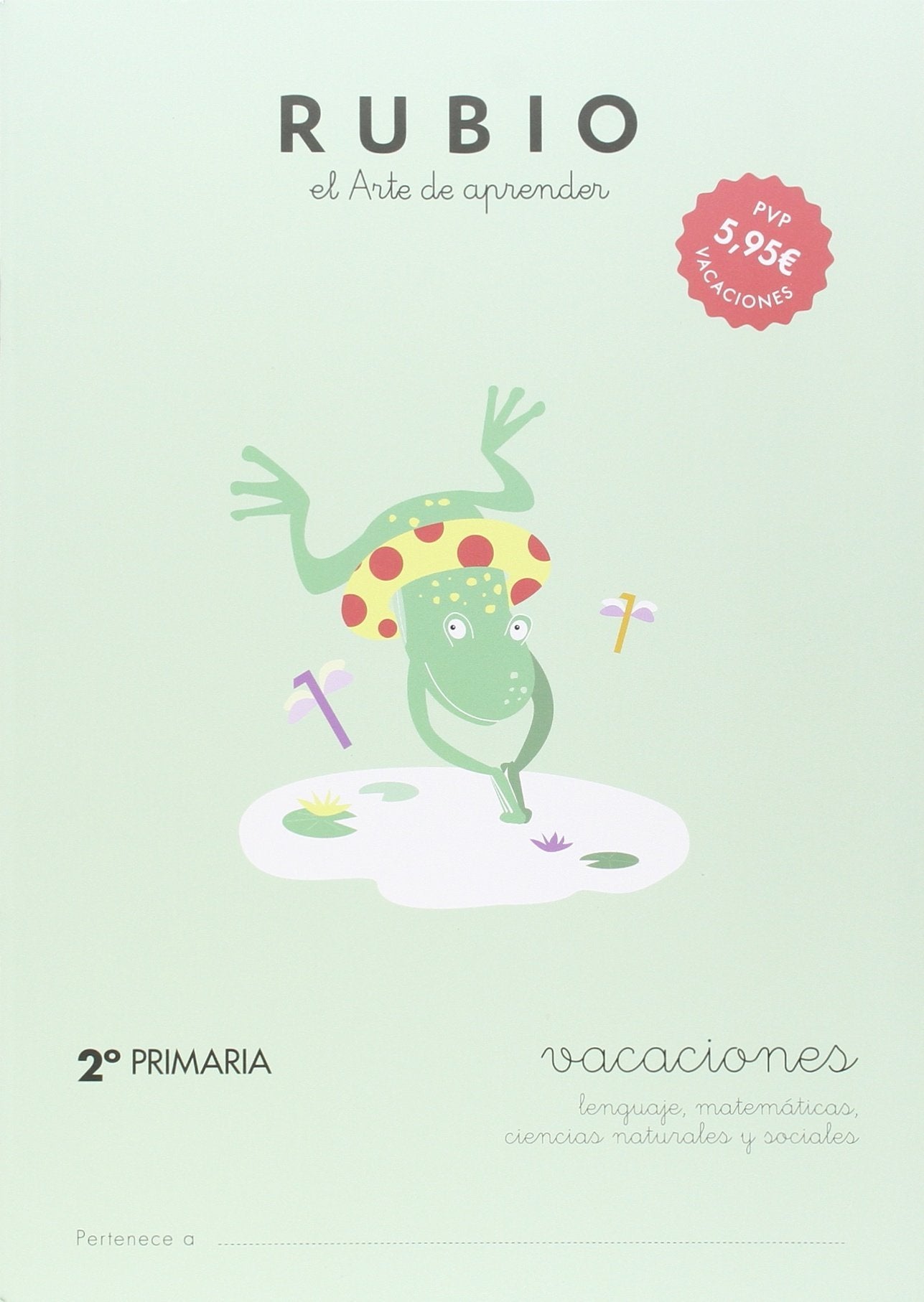 RUBIO VACACIONES - 2º PRIMARIA - 9788415971627