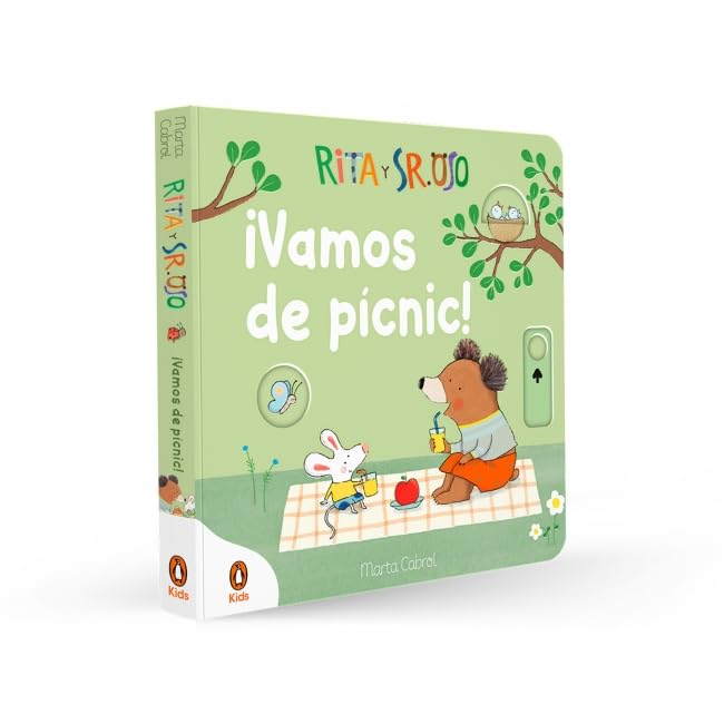 Rita y Sr. Oso - ¡Vamos de pícnic!: Libro con mecanismos para deslizar, girar y soñar (Libros de cartón con solapas)