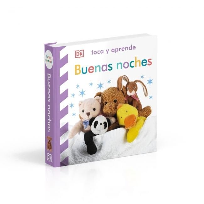 Libro: Toca y aprende - Buenas noches: Libro con texturas