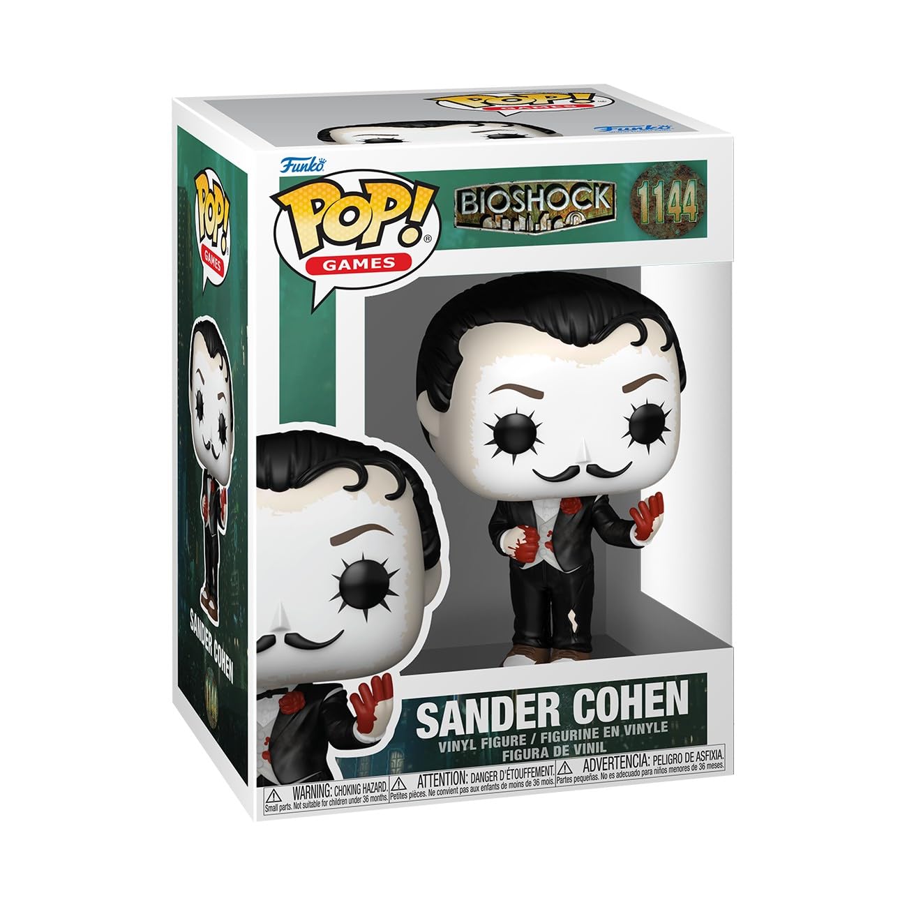 Funko Pop! Videojuegos: Bioshock - Sander Cohen