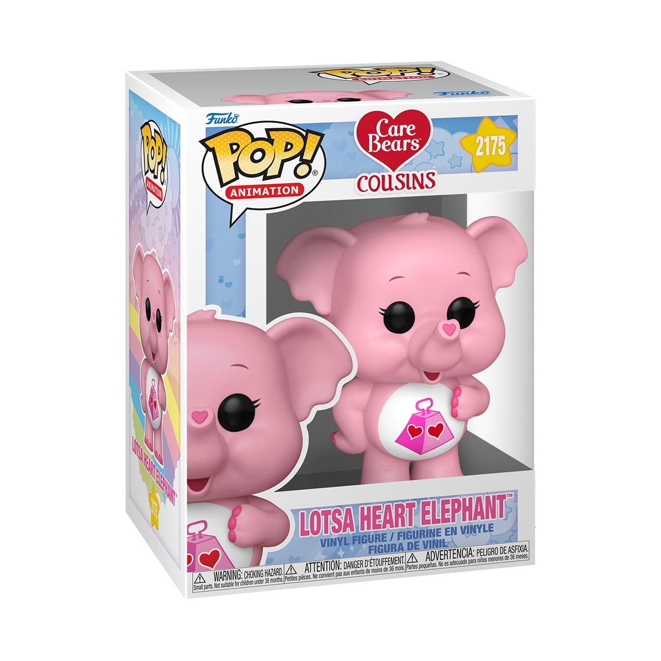 Funko Pop! Animación: Care Bear Cousins - Lotsa Heart Elephant