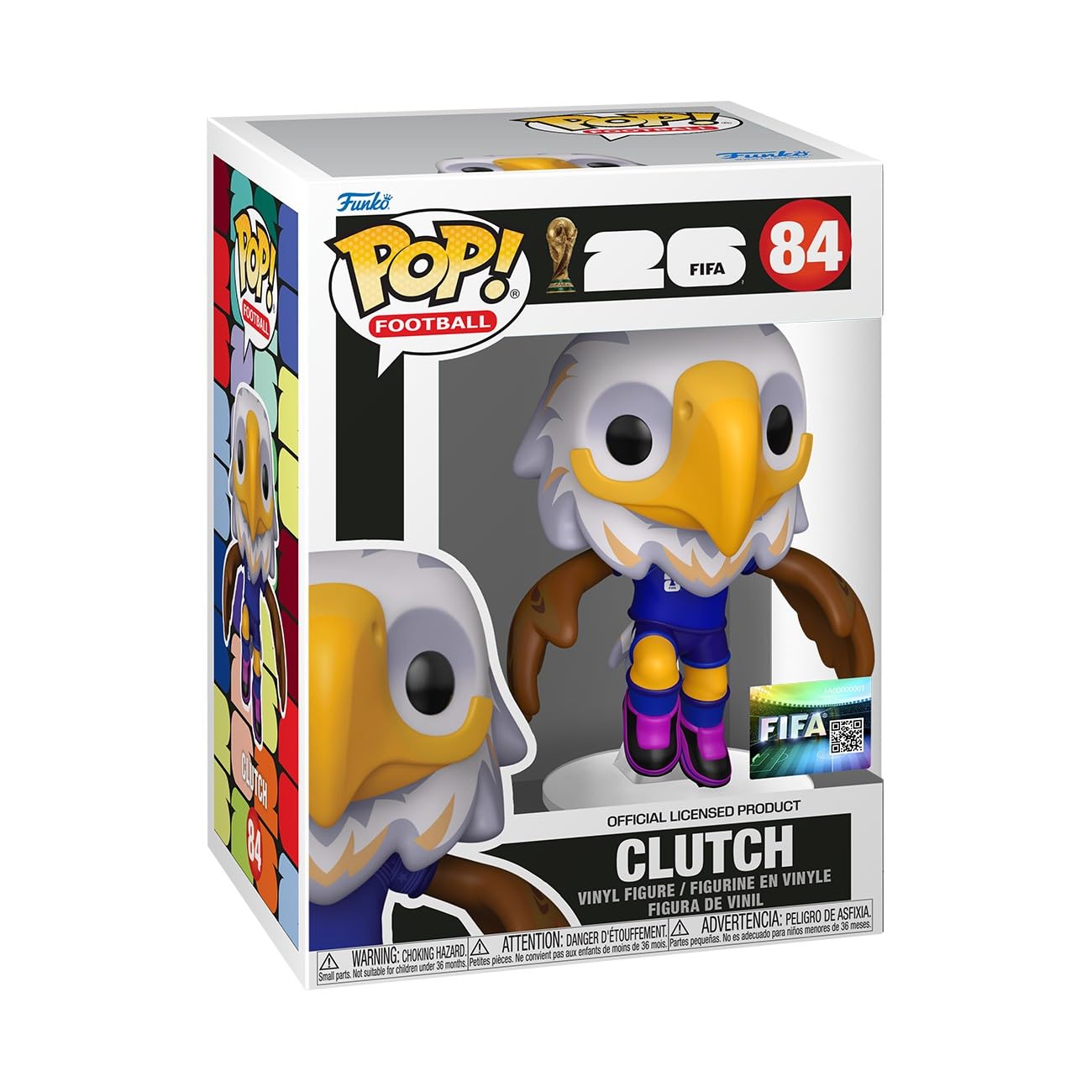 Funko Pop! FIFA Mascots: World Cup 2026 - Clutch - FIFA World Cup