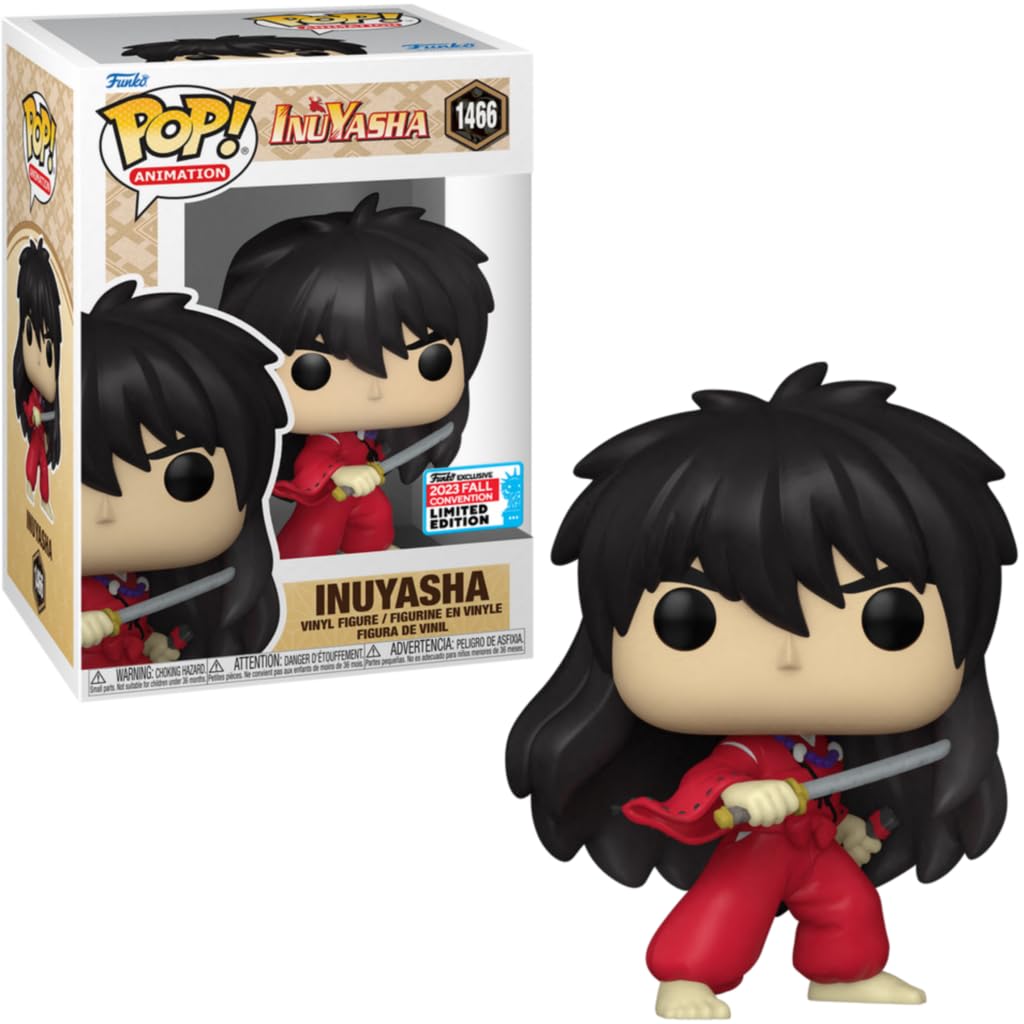 Funko Pop: Pop! Animation: Inuyasha - Human Form Inuyasha (NYCC 2023 Shared Exclusivo)