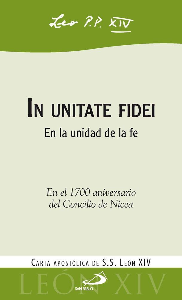 Libro: IN UNITATE FIDEI (ENCICLICAS Y DOCUMENTOS)