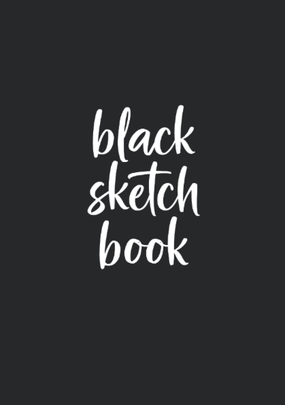 Libro: BLACK SKETCHBOOK - Cuaderno con HOJAS NEGRAS. Cuaderno para dibujar con 100 hojas negras. Tamaño A5. Ideal para dibujar, esbozar o escribir en tonos claros (Spanish Edition)