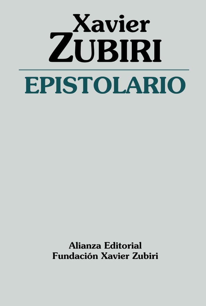 Libro: Epistolario (Obras de Xavier Zubiri)