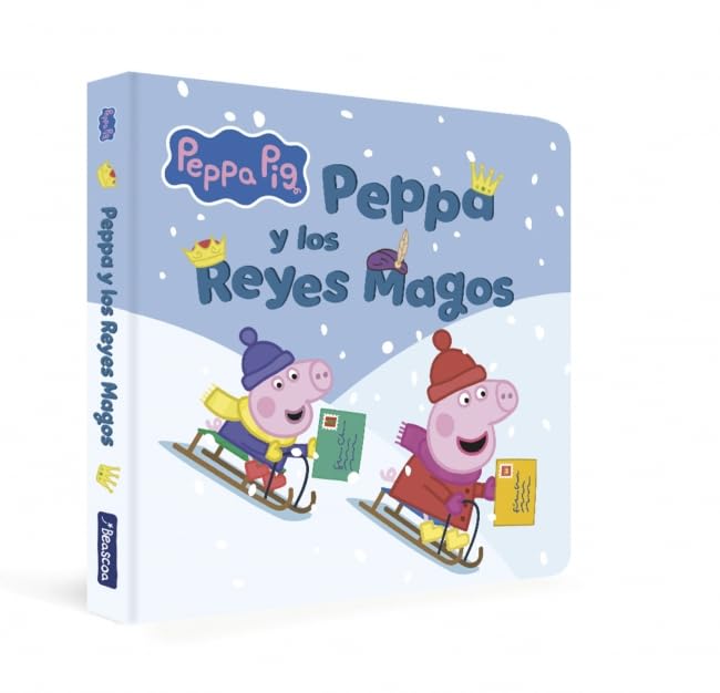 Libro: Peppa Pig. Libro de cartón - Peppa y los Reyes Magos