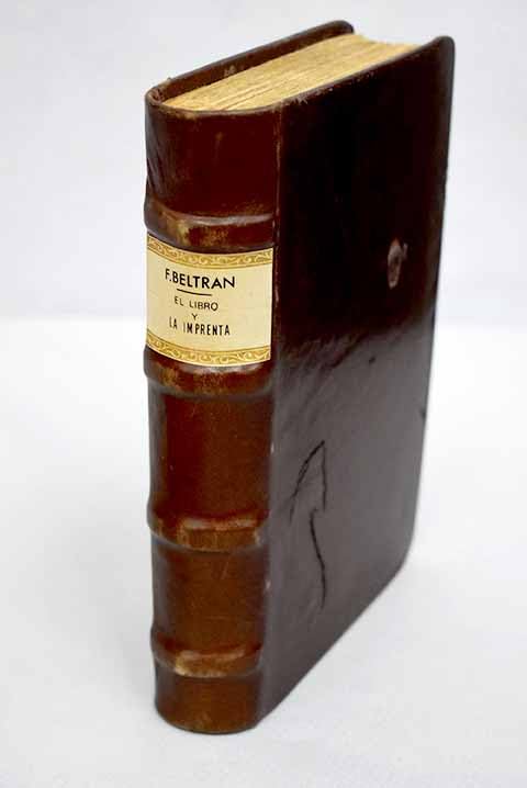 Libro: El libro y la imprenta