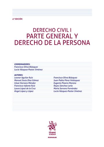 Libro: Derecho Civil I Parte General y Derecho de la Persona 4ª Edición