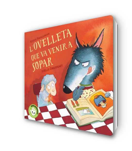 Libro: L'ovelleta que va venir a sopar (L'ovelleta que va venir a sopar. Llibre de cartró) (Mans petitones)
