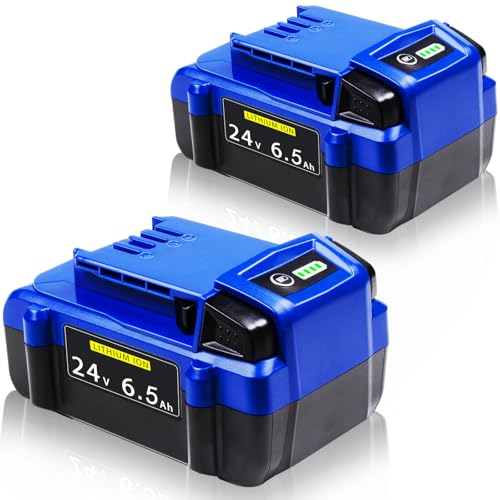 Paquete-de-2-baterías-FSKE-de-6,5-Ah-de-repuesto-para-Kobalt-de-24-V-(KB624-03,-KB524-03,-KB424-03,-etc.)---Compatible-con-todas-las-herramientas-eléctricas-Kobalt-de-24-V