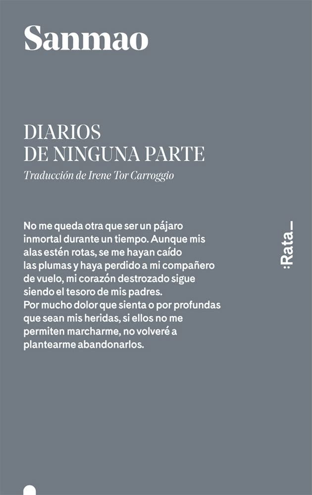 Libro: Diarios de ninguna parte: 8 (rata/5)