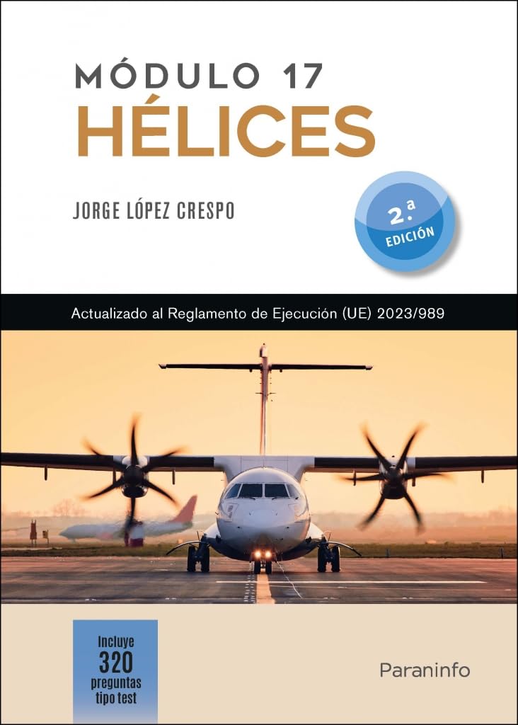 Libro: Módulo 17 Hélices 2.ª edición (Aeronáutica)