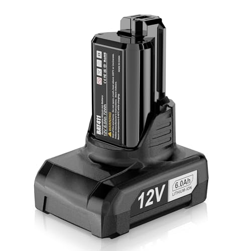 【Actualización】Batería-de-repuesto-de-6.0-Ah-para-batería-Bosch-de-12-V-BAT414.-Compatible-con-herramientas-y-cargadores-de-iones-de-litio-Bosch-de-12-V-máx.-para-batería-Bosch-de-12-voltios-BAT420-GBA12V30-BAT411-BAT411A-BAT412-BAT413.