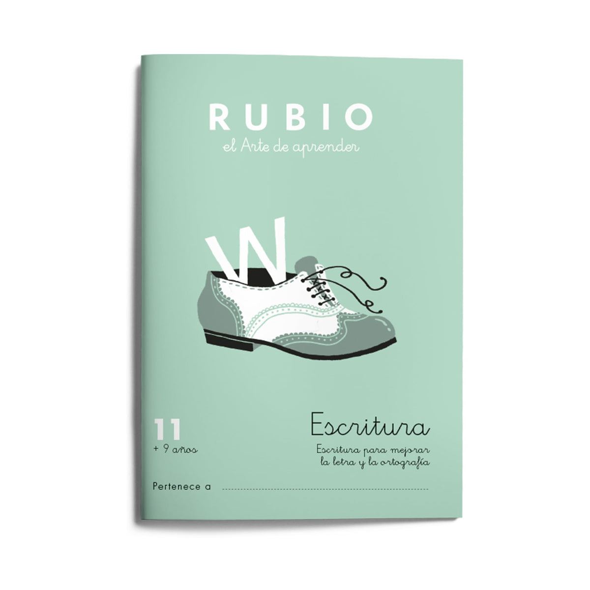 11 Escritura RUBIO | Cuaderno para mejorar la letra y la ortografía | +9 años