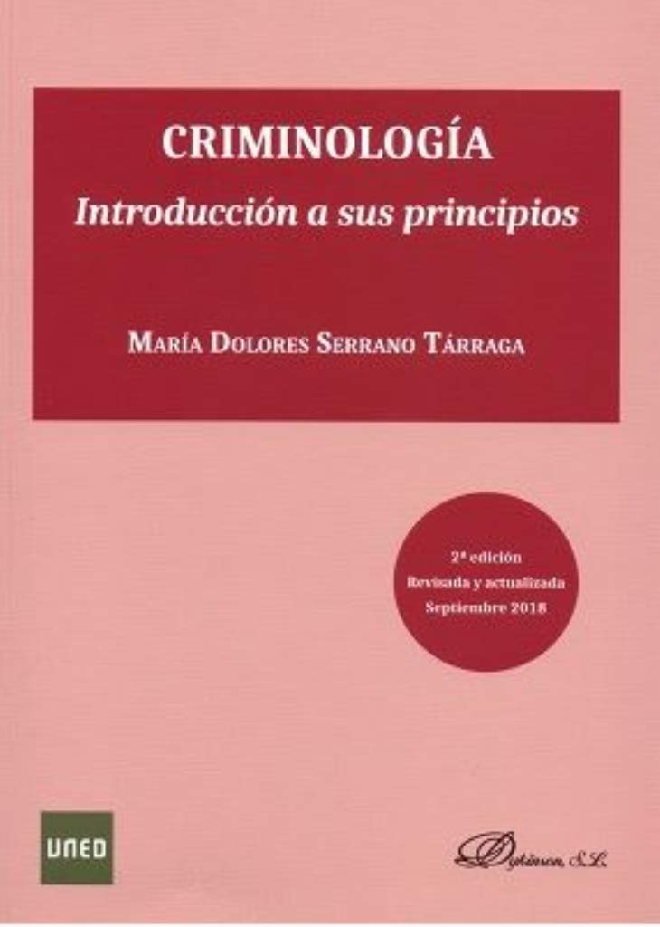 Libro: Criminología. Introducción a sus principios (SIN COLECCION)