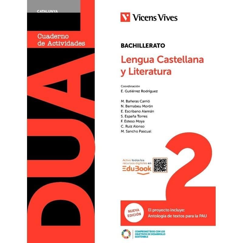 Libro: Dual 2. Lengua Castellana y Literatura. Catalunya. Libro consulta y cuaderno Nueva edición