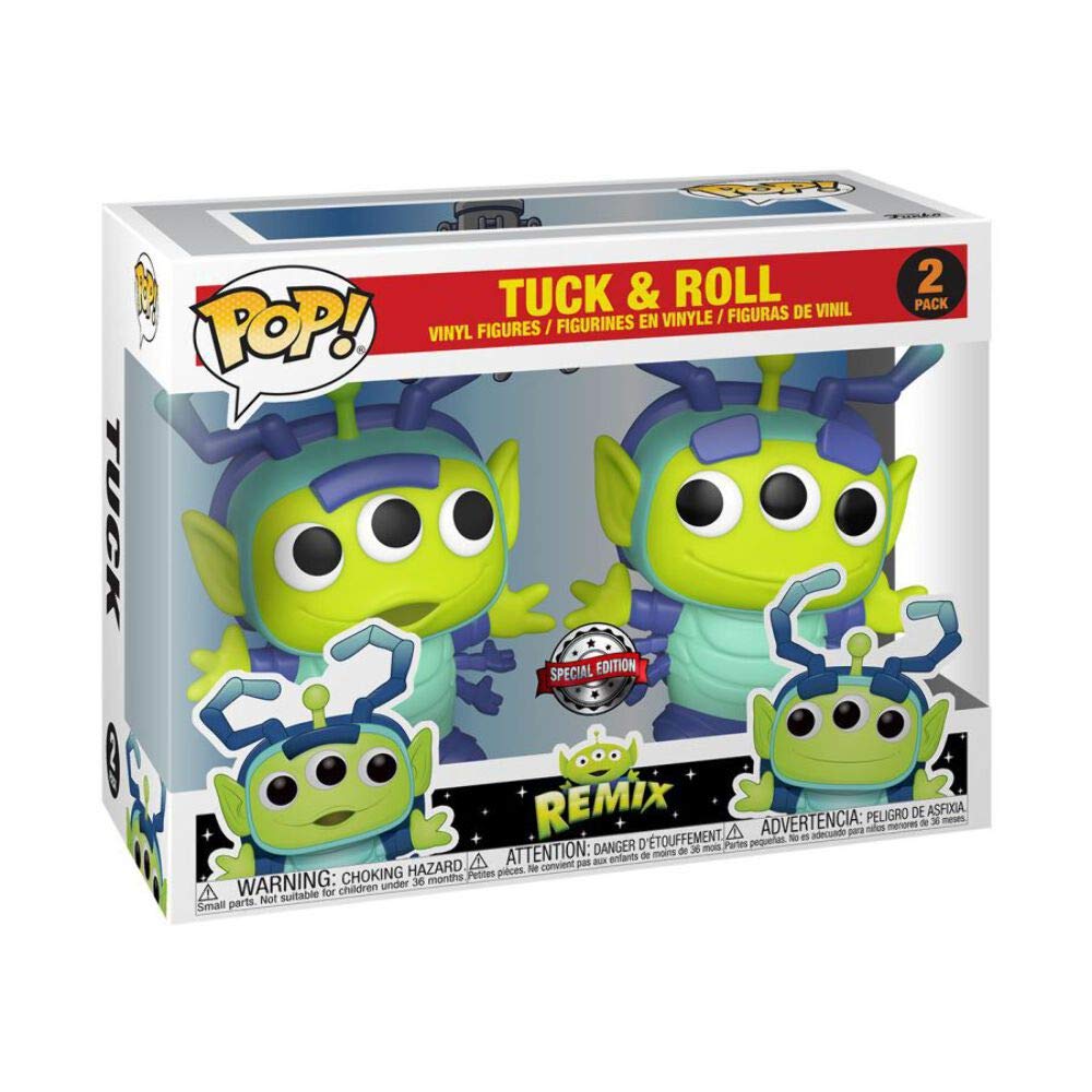 Funko Pop! Disney: Pixar - 2 Pack Alien As Tuck & Roll