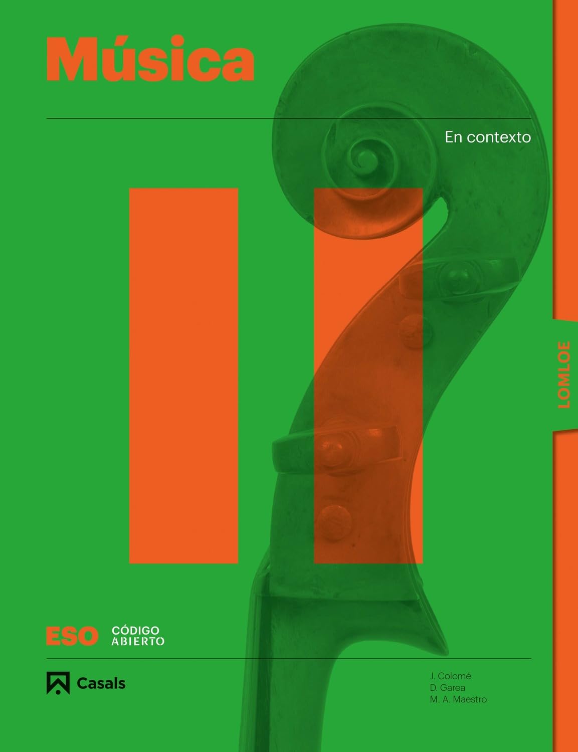 Libro: Música II ESO LOMLOE - 9788421873854