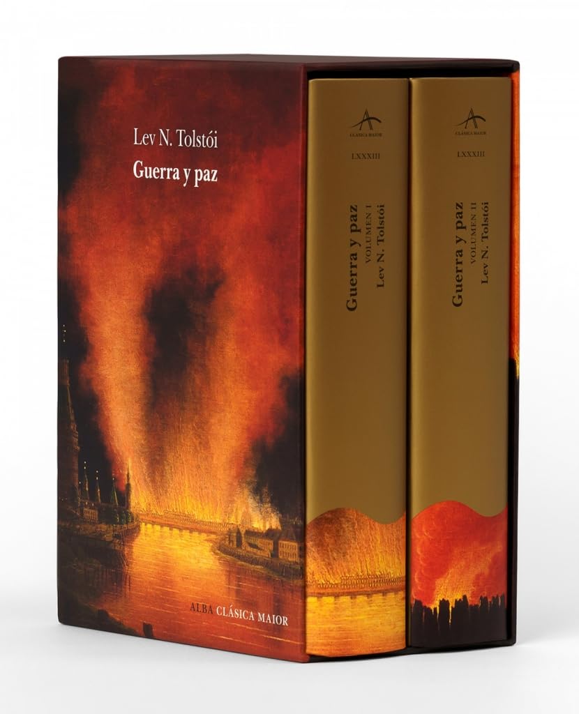 Libro: Guerra y paz (estuche con dos volúmenes): LXXXIII (Clásica Maior)