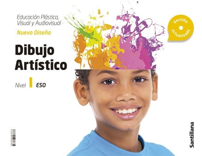 Libro: CUADERNO EDUCACION PLASTICA, VISUAL Y AUDIOVISUAL DIBUJO ARTISTICO SERIE NUEVO DISEÑA NIVEL I ESO
