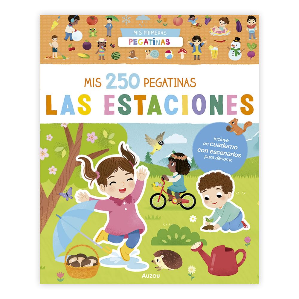 Libro: Mis primeras pegatinas. Las estaciones