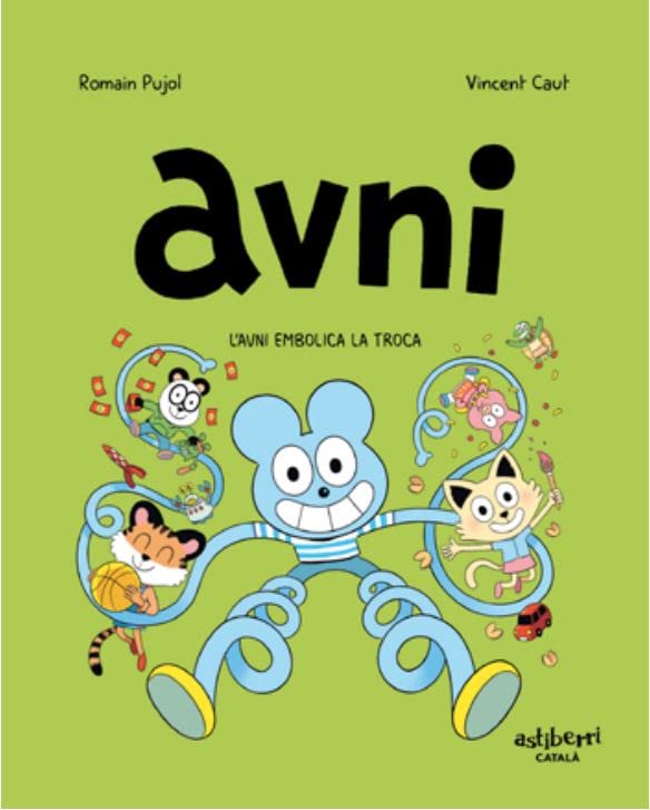 Libro: Avni 4. L'Avni embolica la troca (Txikiberri)
